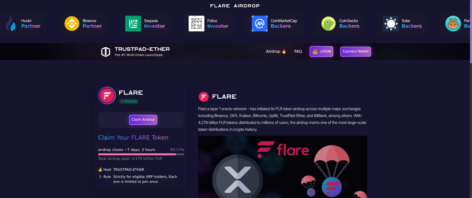 Screenshot of quantum-flares.com