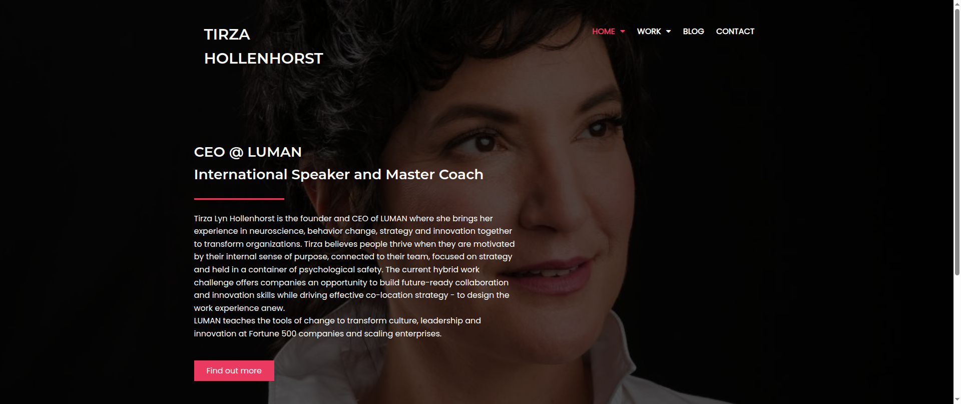 Screenshot of tirzahollenhorst.com