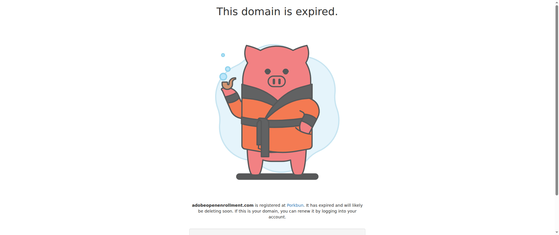 Screenshot of adobeopenenrollment.com