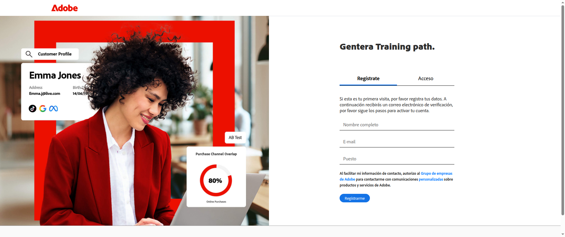Screenshot of adobeexperience.com.br