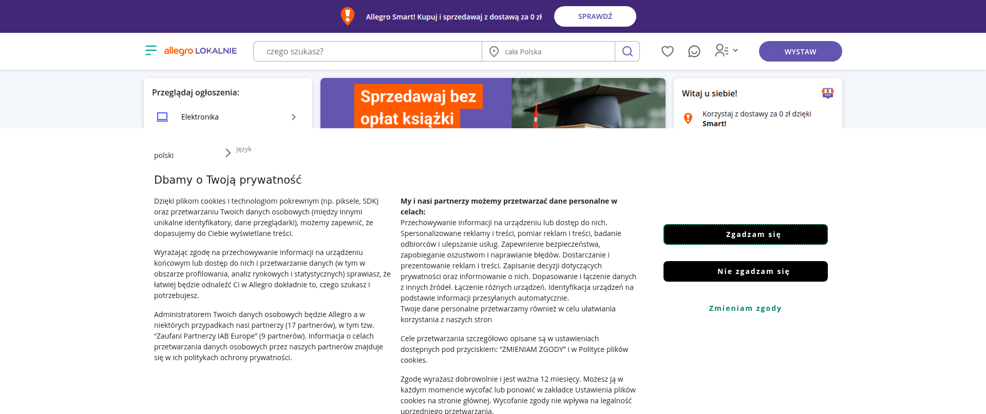 Screenshot of allegrolokalnie.lokalna-9938201.sbs