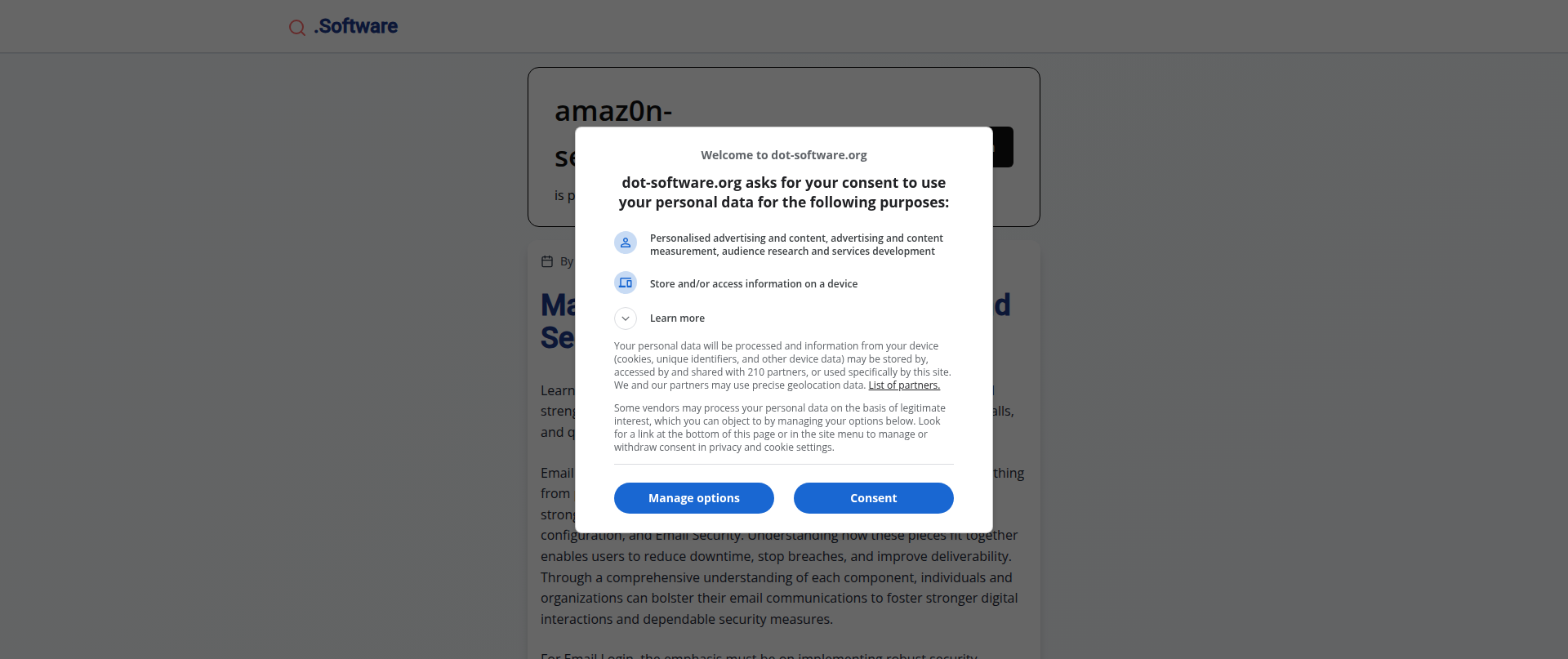 Screenshot of amaz0n-securelogin.com