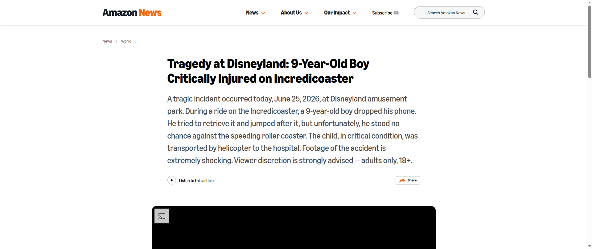 Screenshot of news-amazon.info