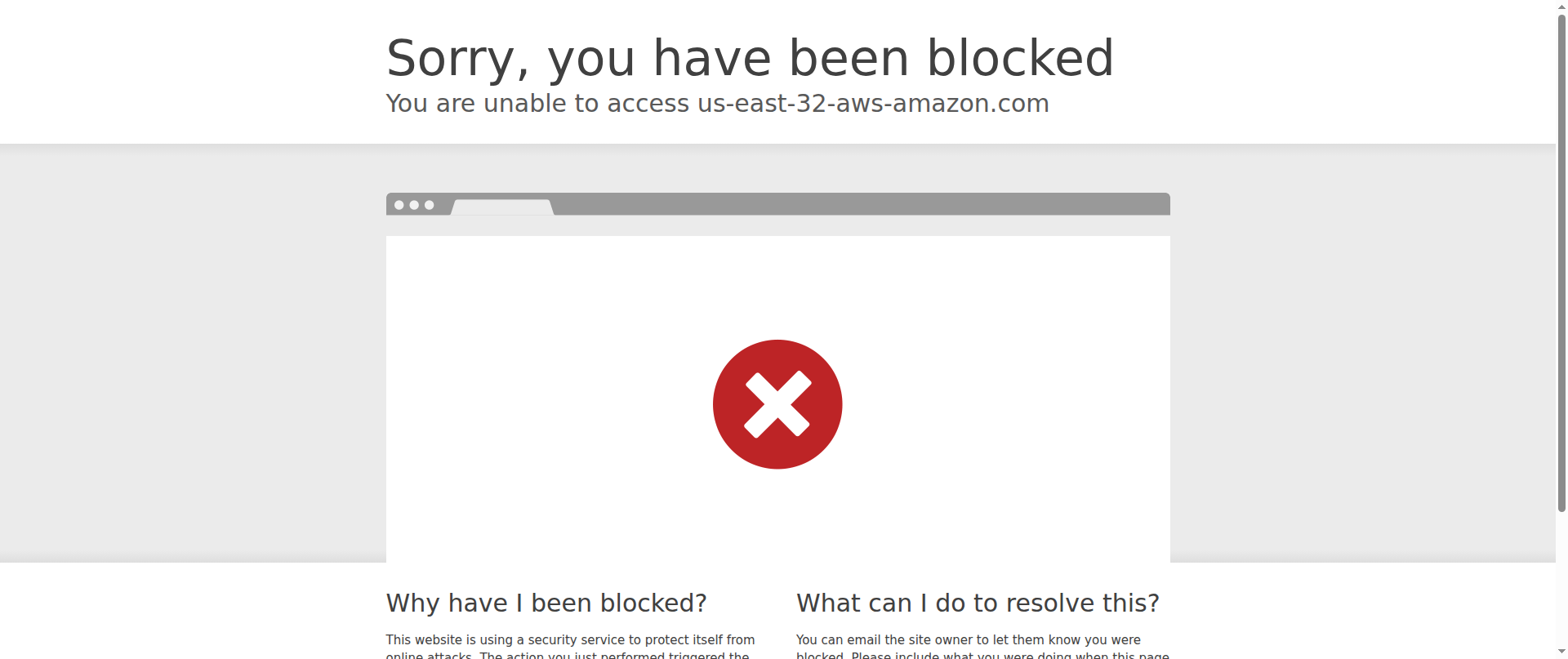Screenshot of us-east-32-aws-amazon.com