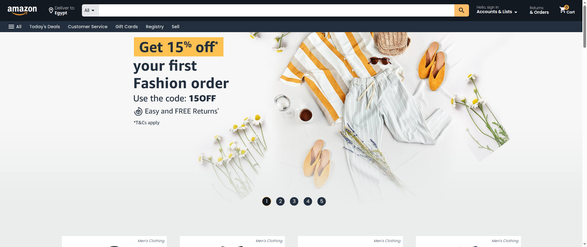 Screenshot of amazon-eight-taupe.vercel.app