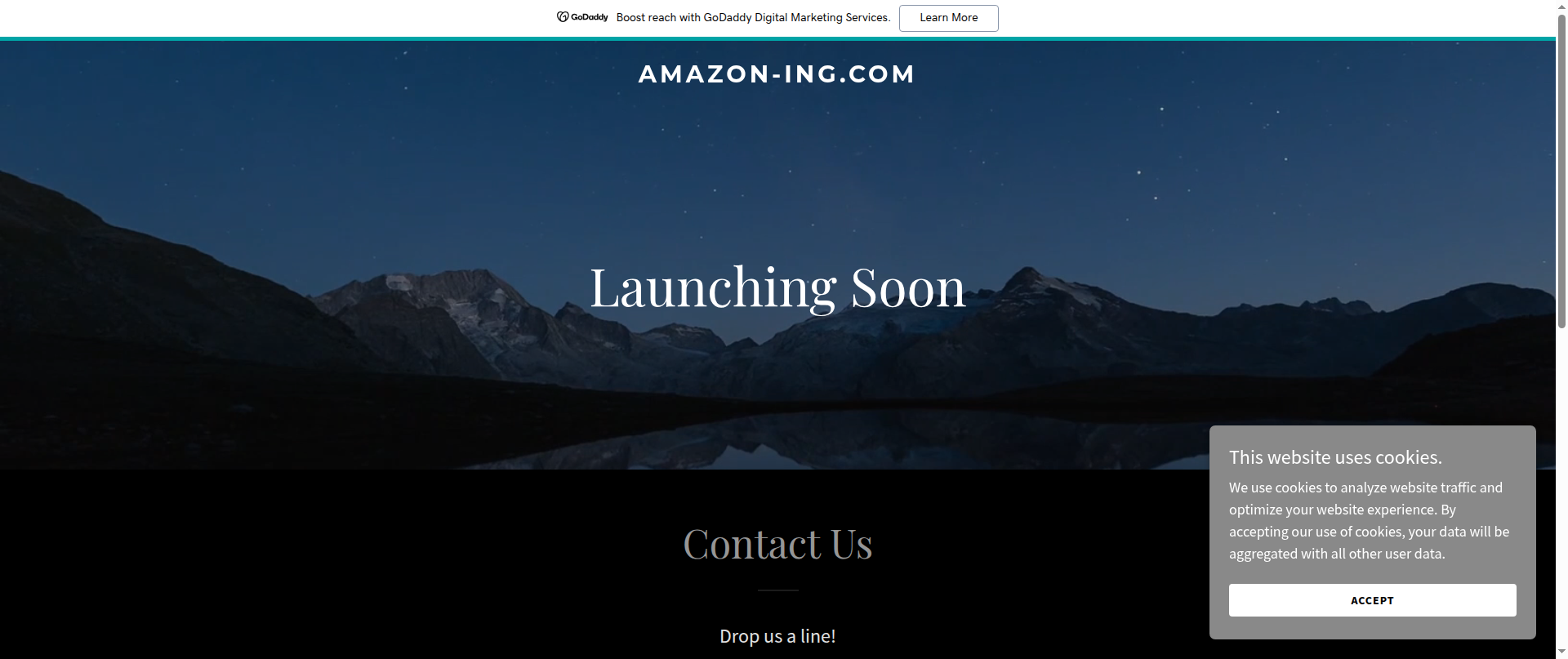 Screenshot of amazon-ing.com