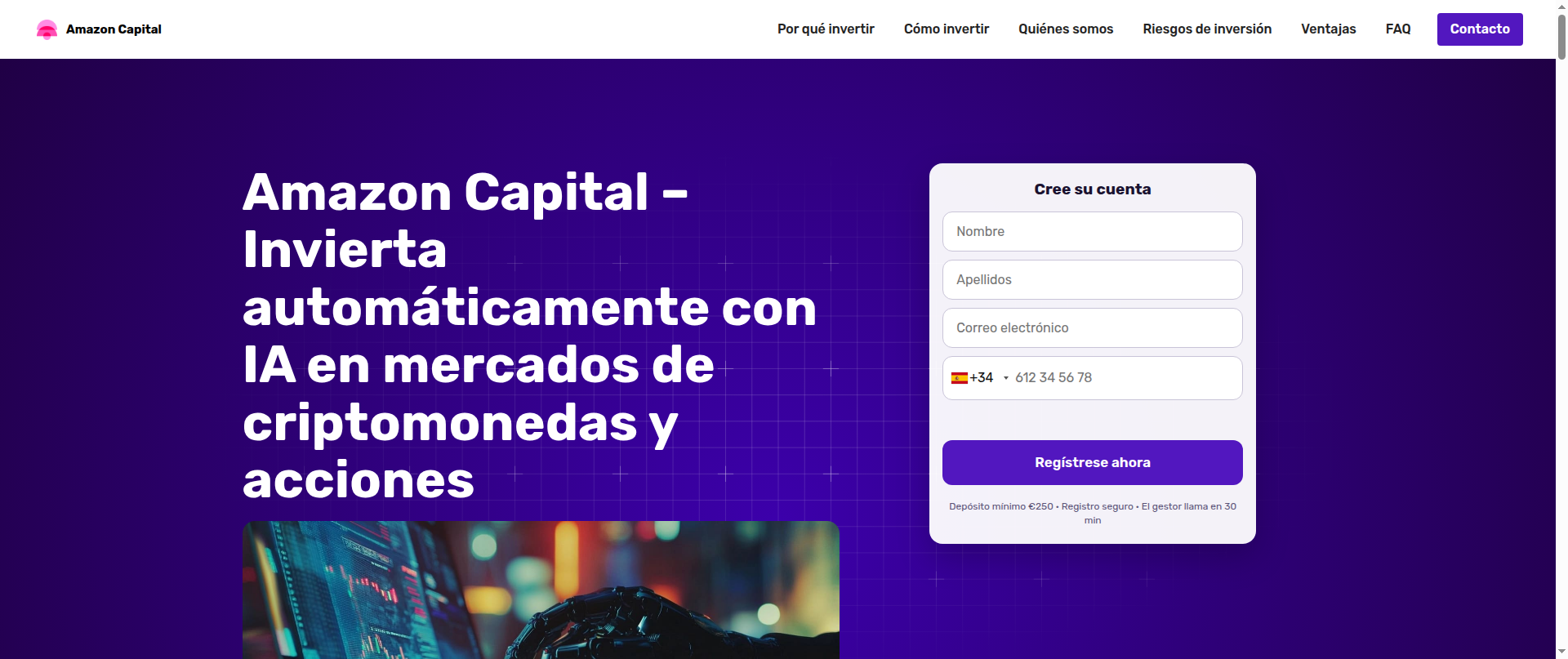 Screenshot of amazon-capital.business