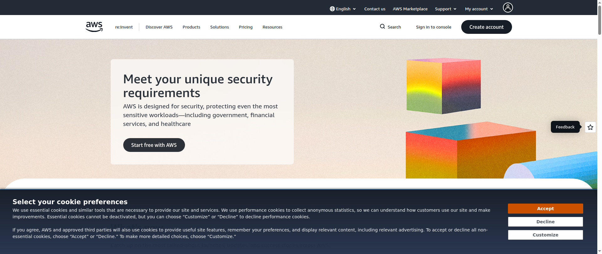 Screenshot of avsamazon.com