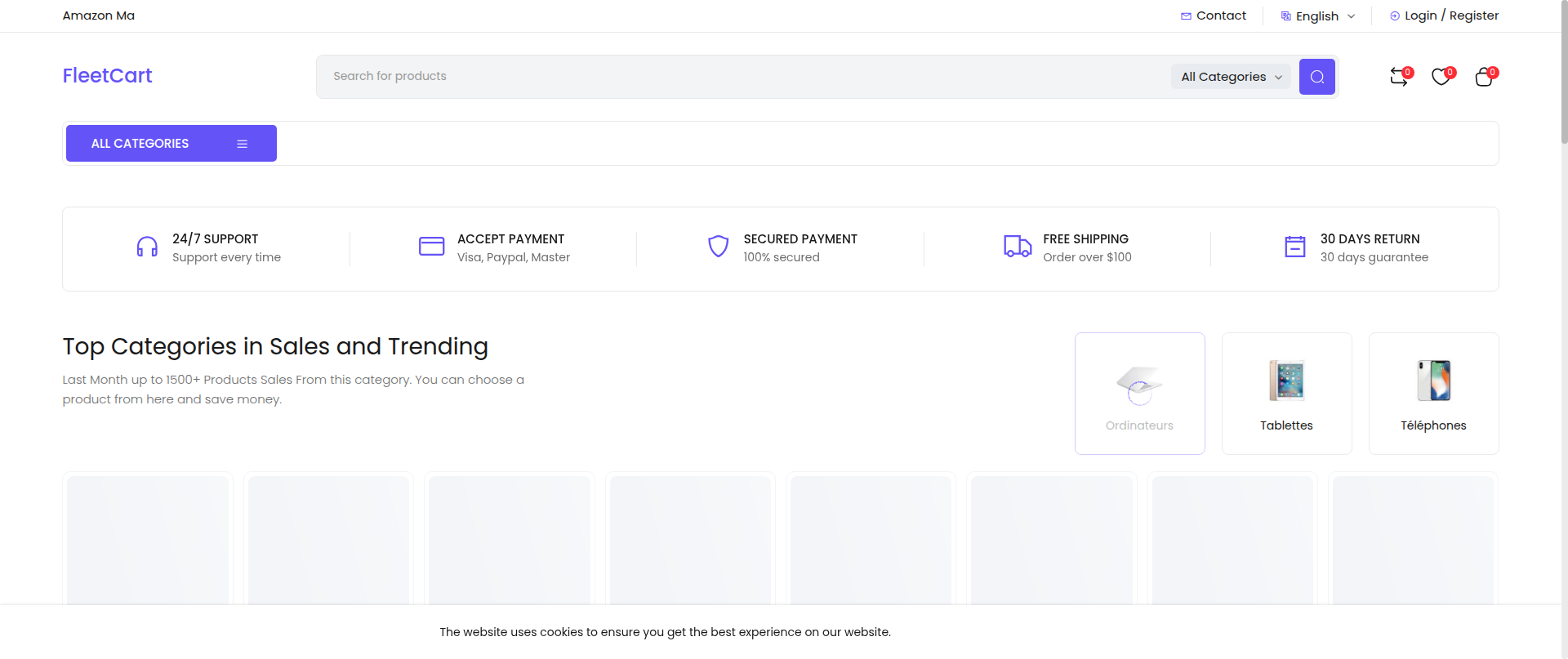 Screenshot of amazon-ma.com