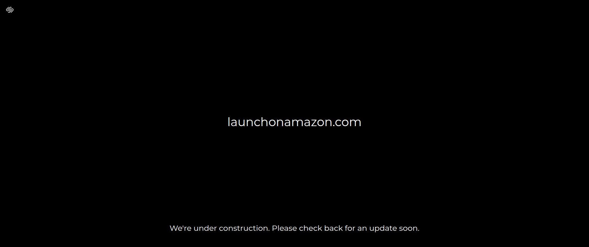 Screenshot of launchonamazon.com