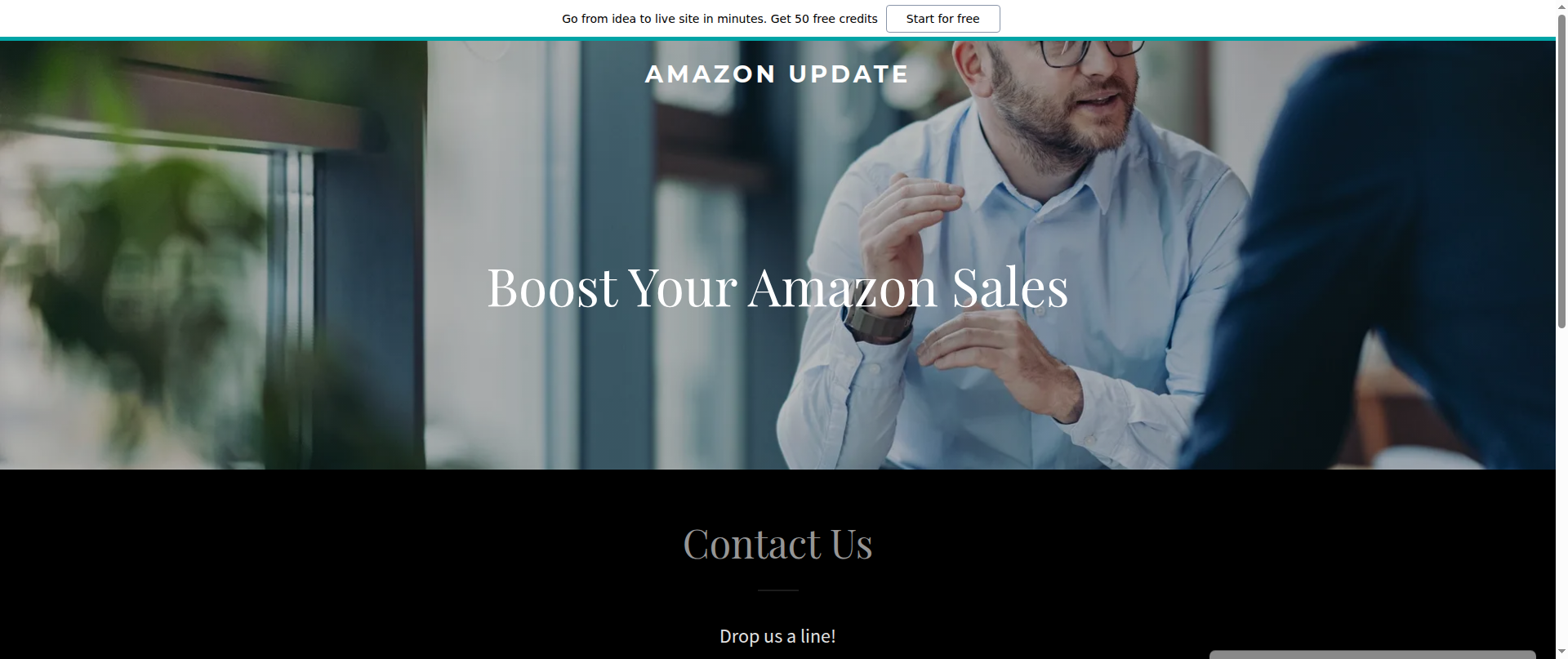 Screenshot of amazon-updt.com