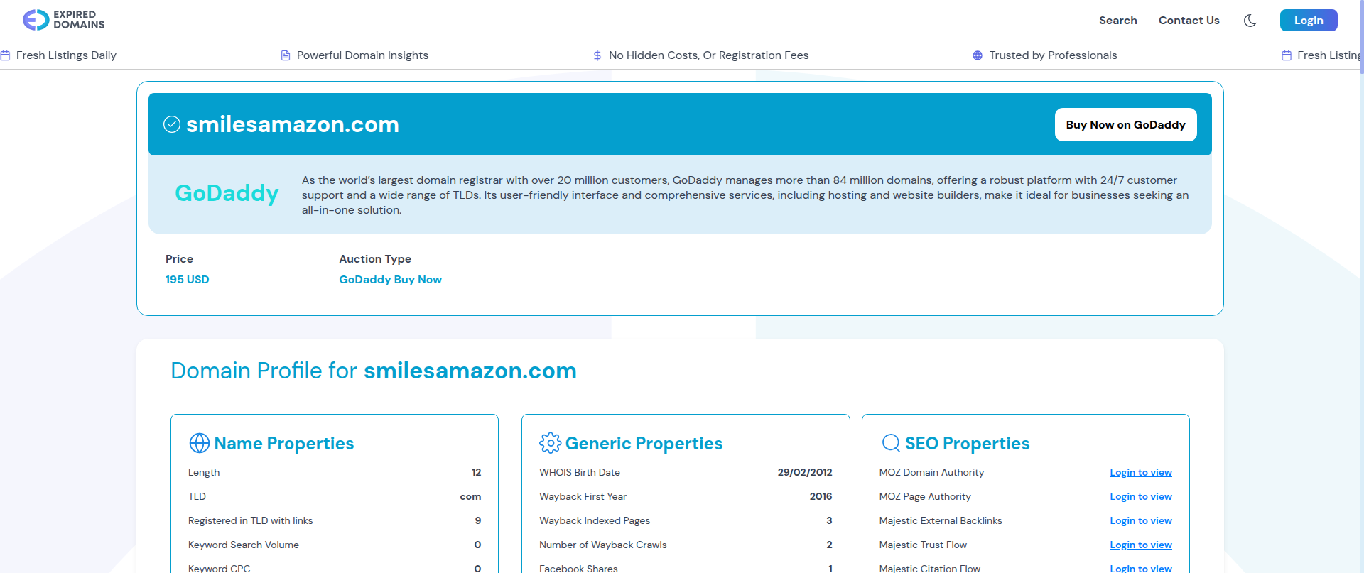 Screenshot of smilesamazon.com