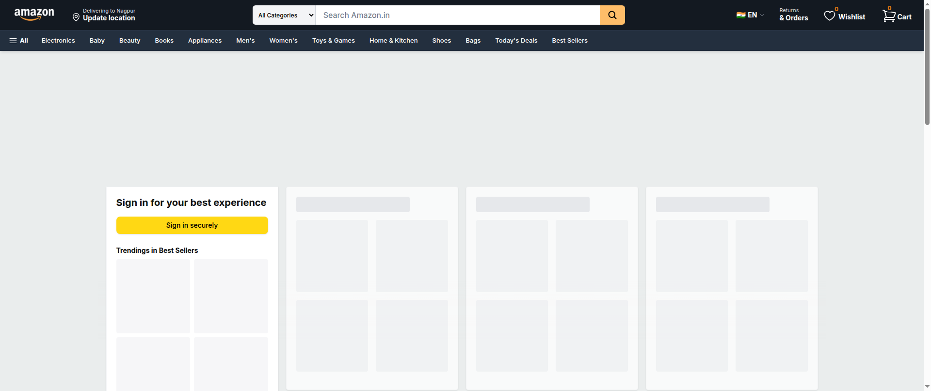 Screenshot of amazon-harshdeep.vercel.app
