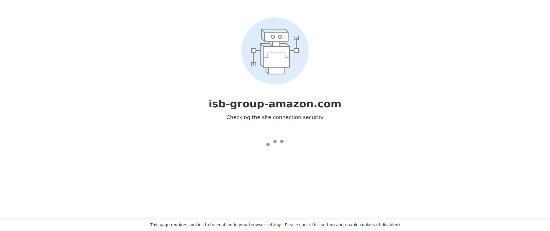 Screenshot of isb-group-amazon.com