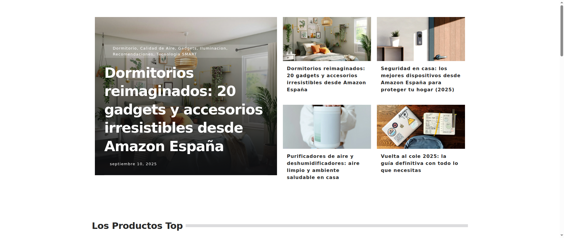 Screenshot of productos-amazon.com