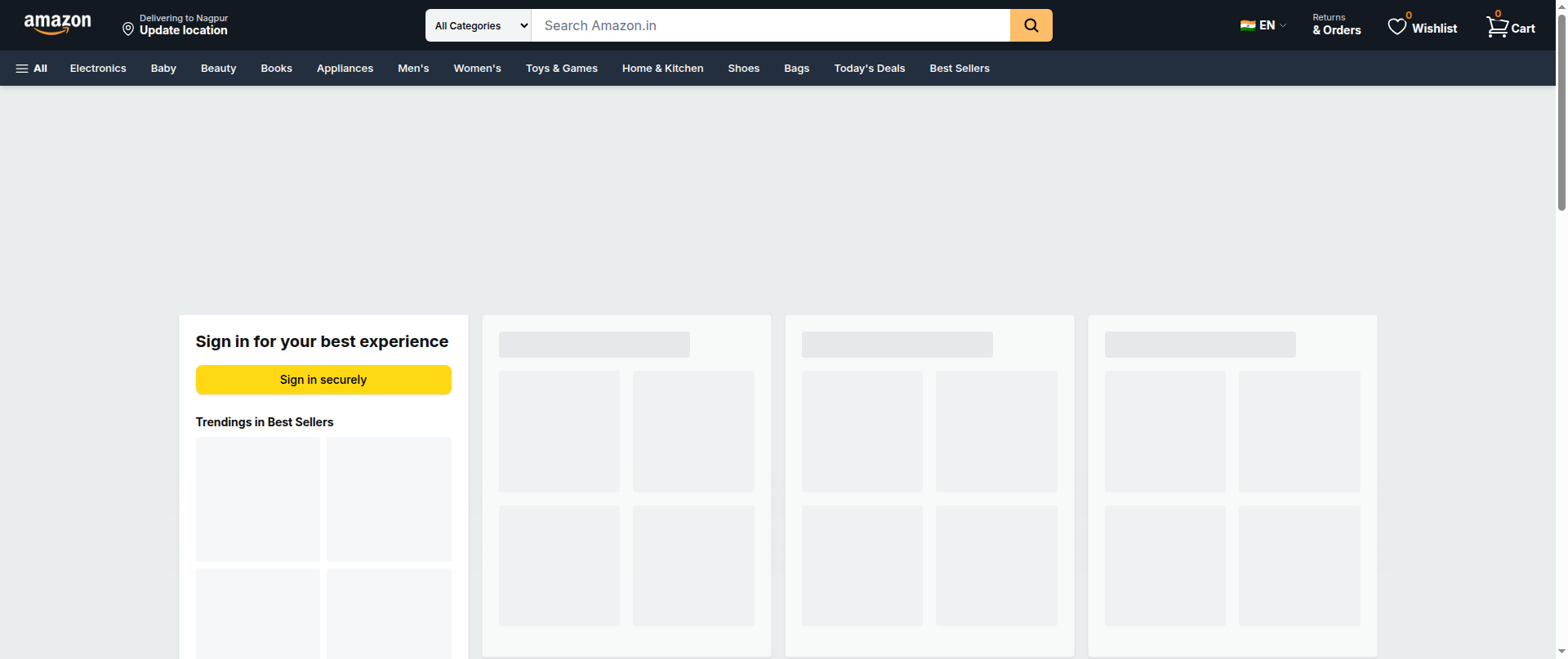 Screenshot of amazon-harshdeep.vercel.app