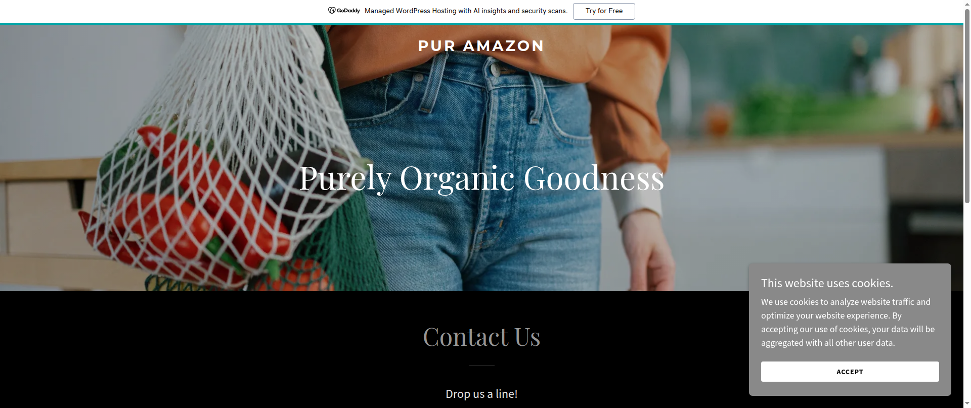 Screenshot of puramazon.com