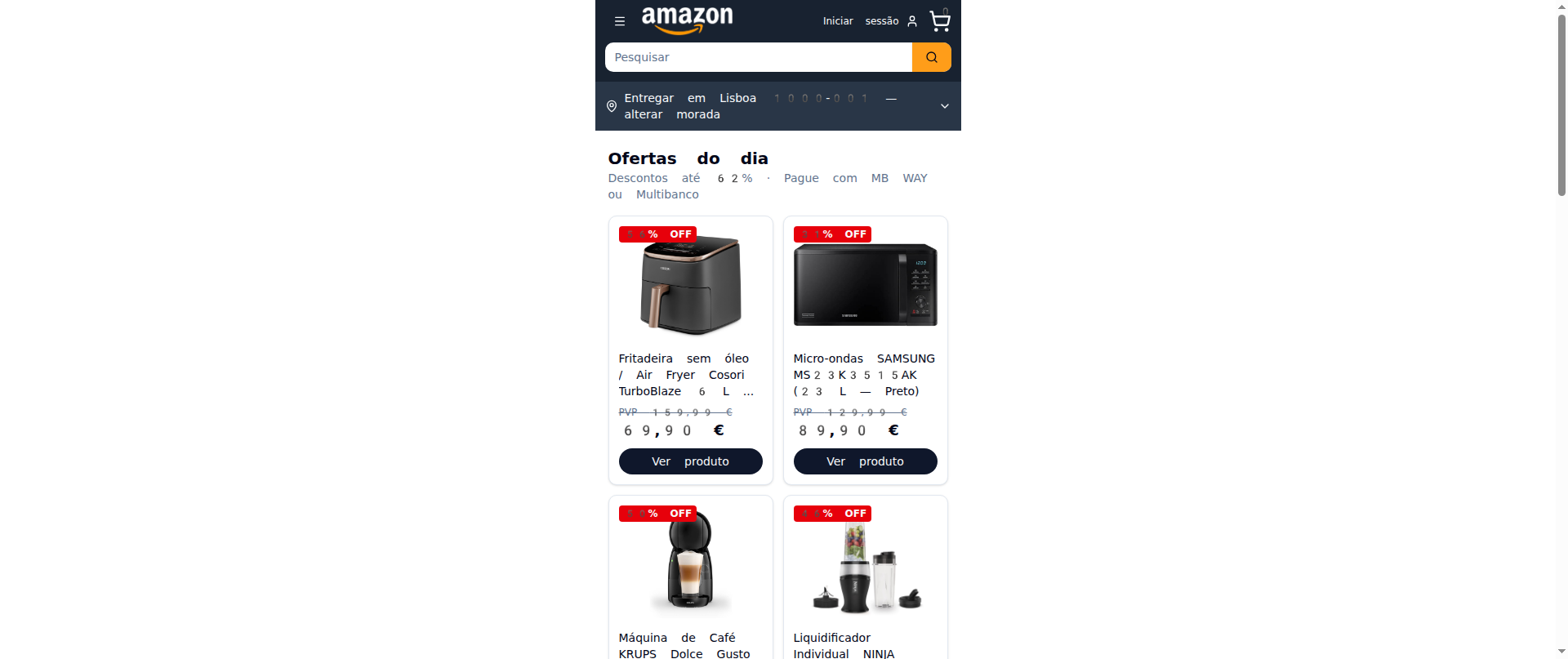 Screenshot of black-amazon.online