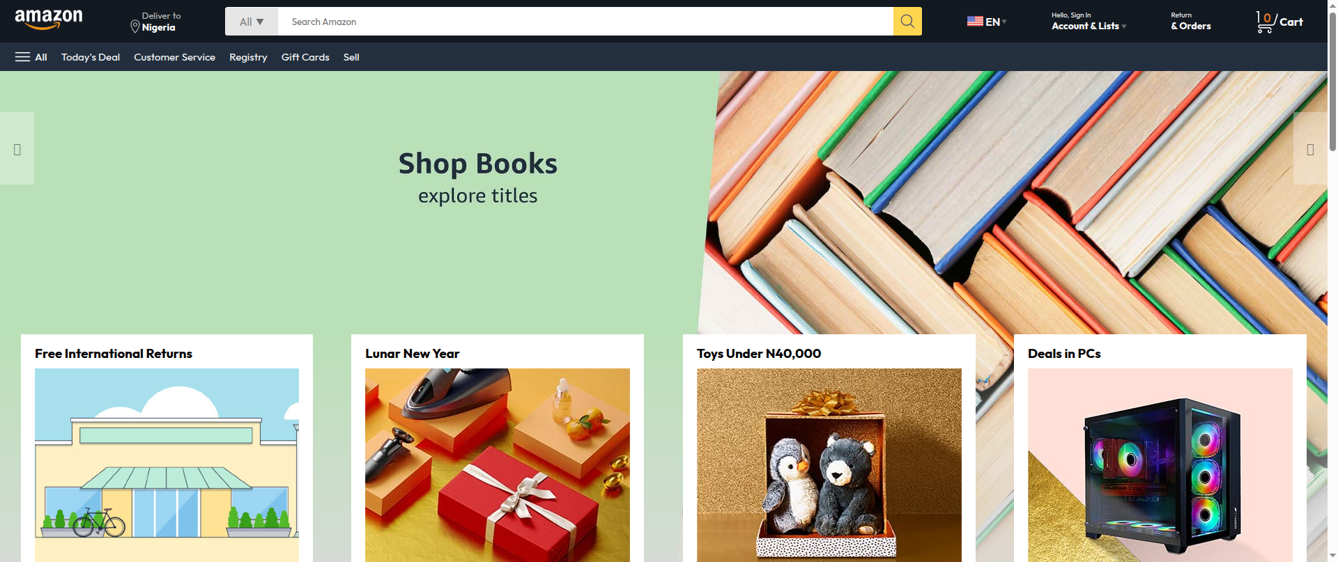 Screenshot of amazonbylio.vercel.app