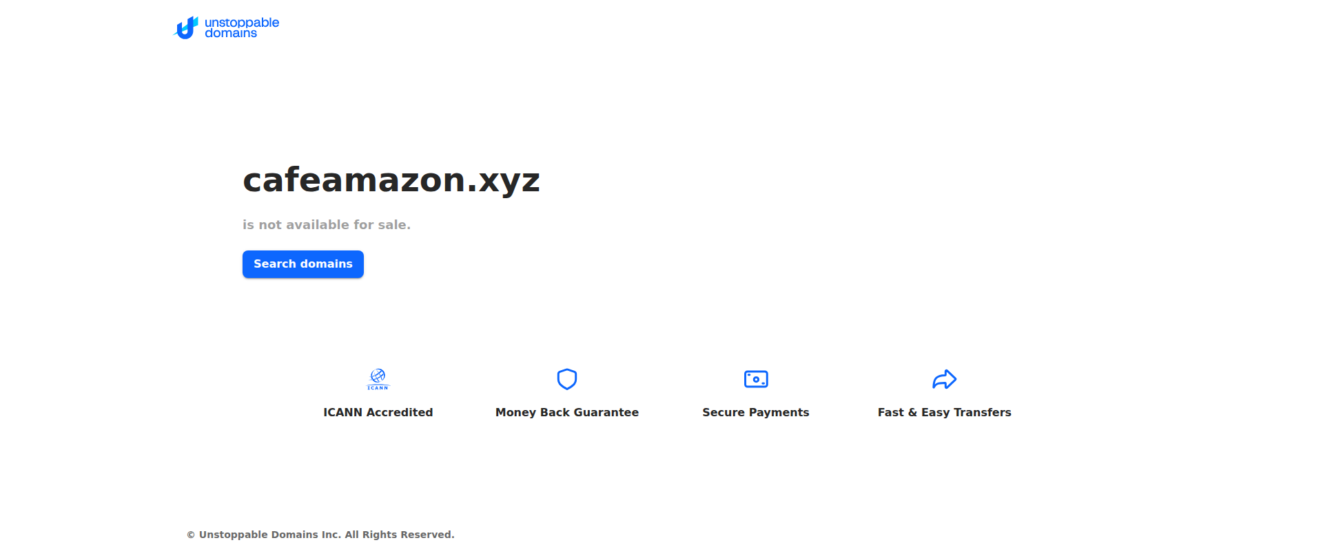 Screenshot of cafeamazon.xyz