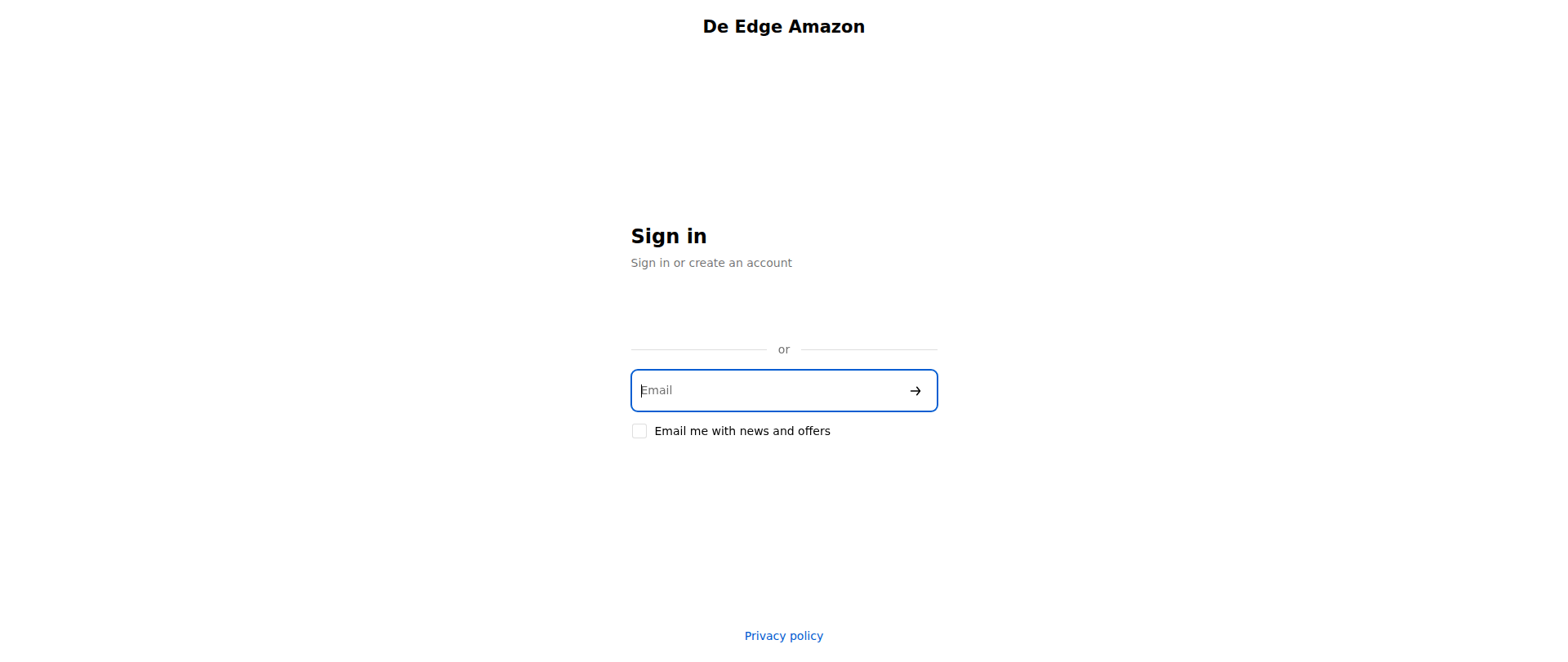Screenshot of deedgeamazon.store