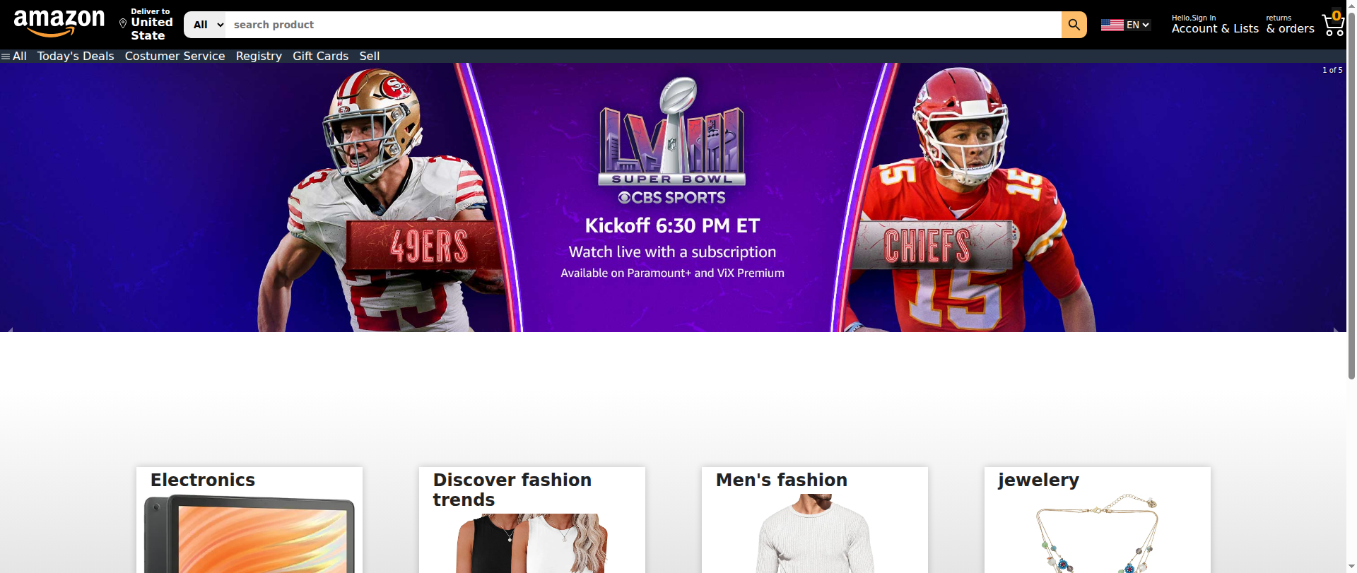 Screenshot of amazon-clone-frontend-moss.netlify.app