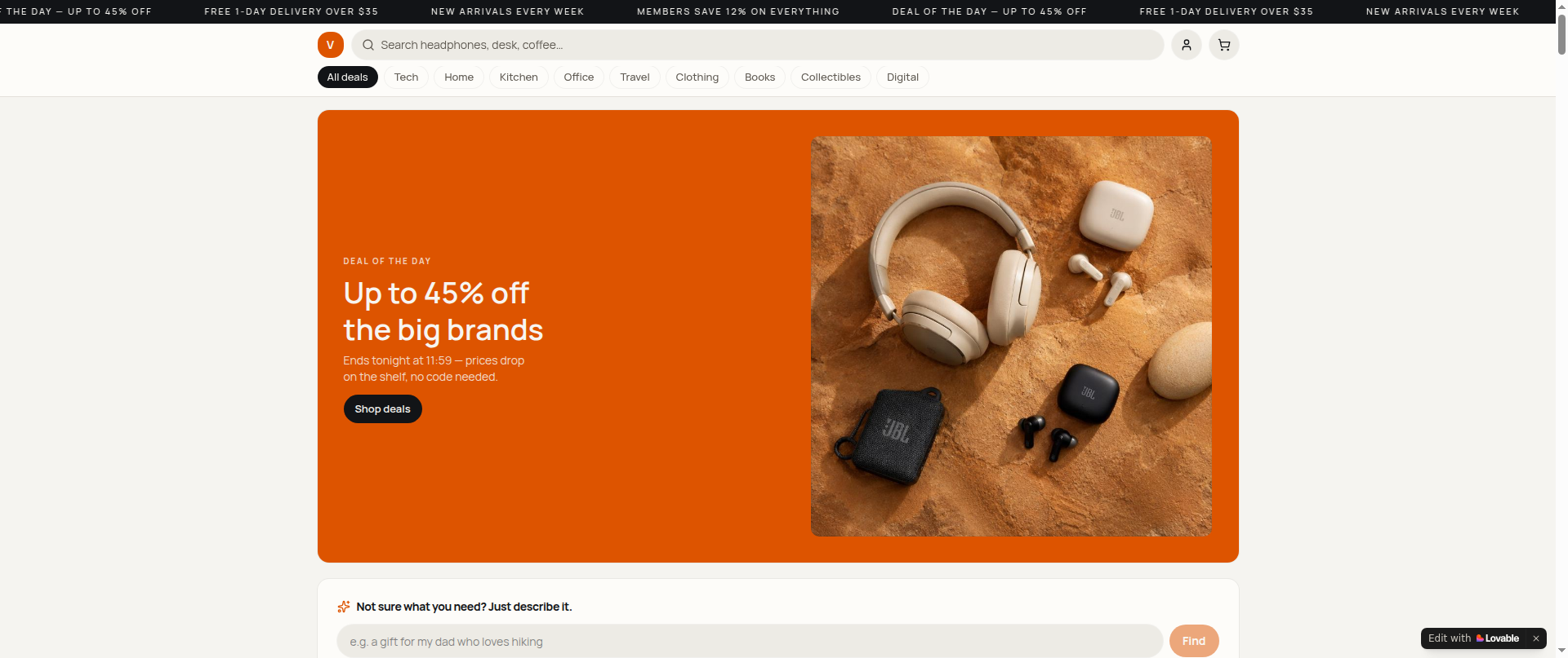Screenshot of shoplikeamazon.com