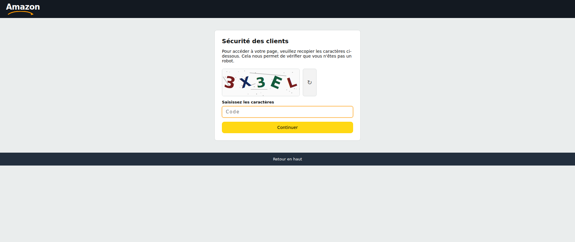 Screenshot of amazon-prime-be.com