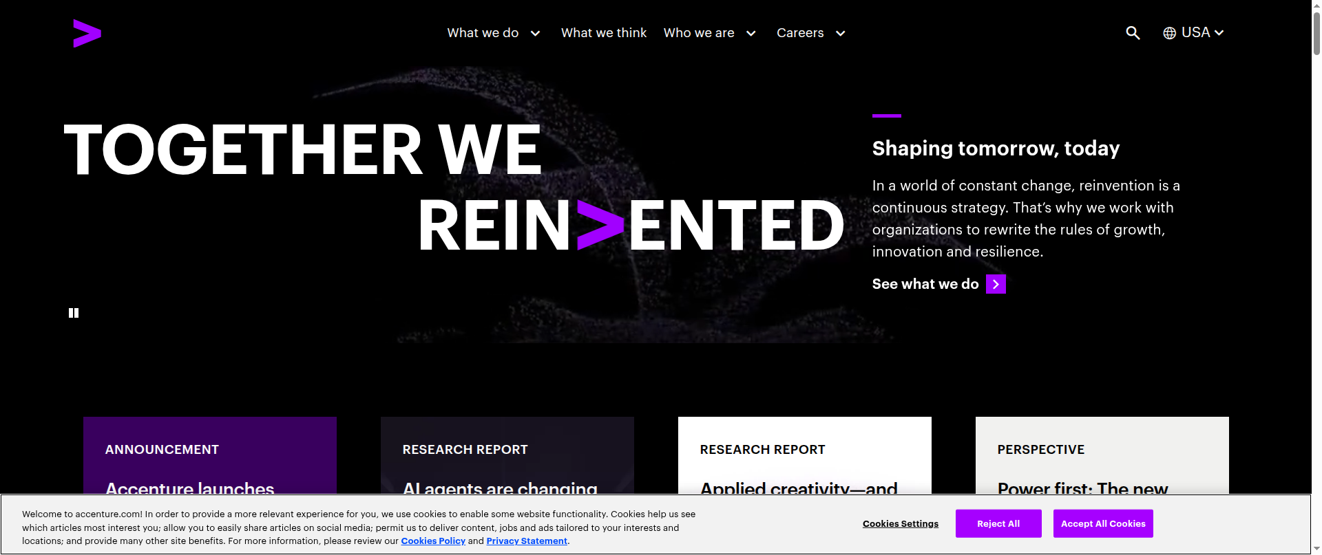 Screenshot of accenture-icloud.com