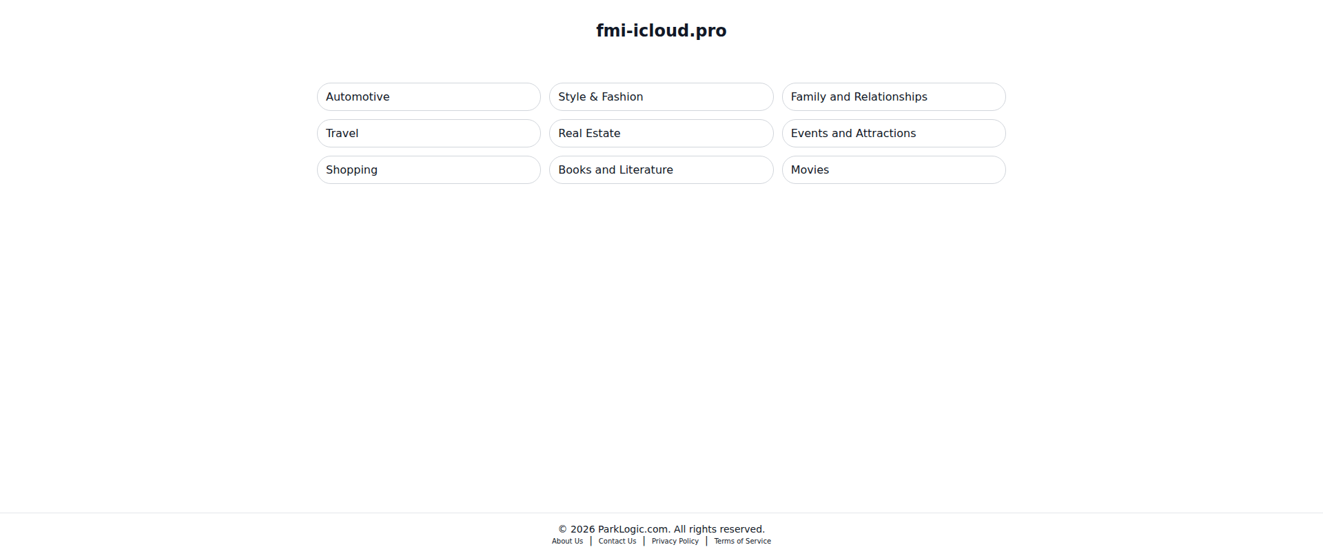 Screenshot of fmi-icloud.pro