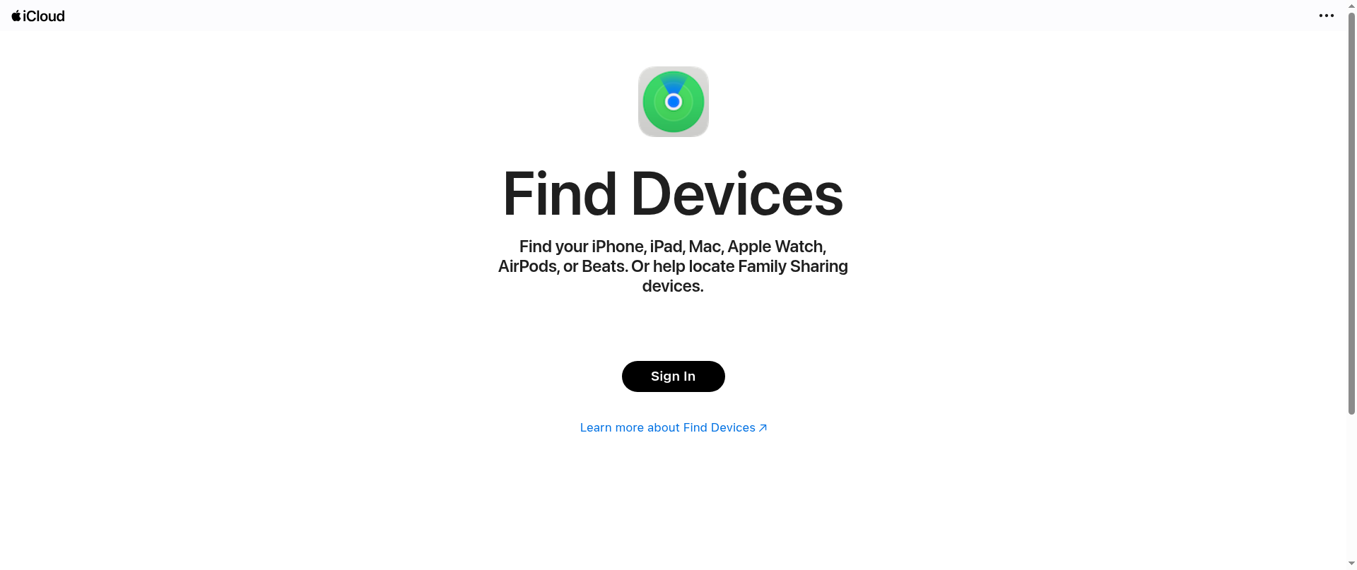 Screenshot of mail.icloud-zr.com