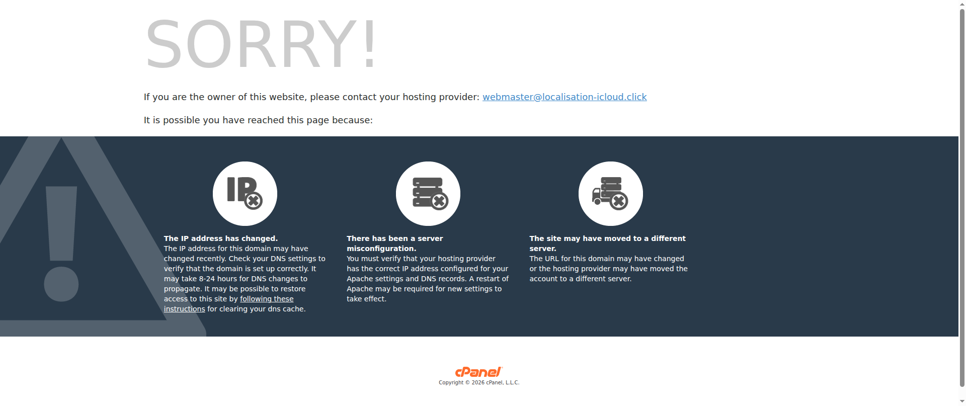 Screenshot of localisation-icloud.click