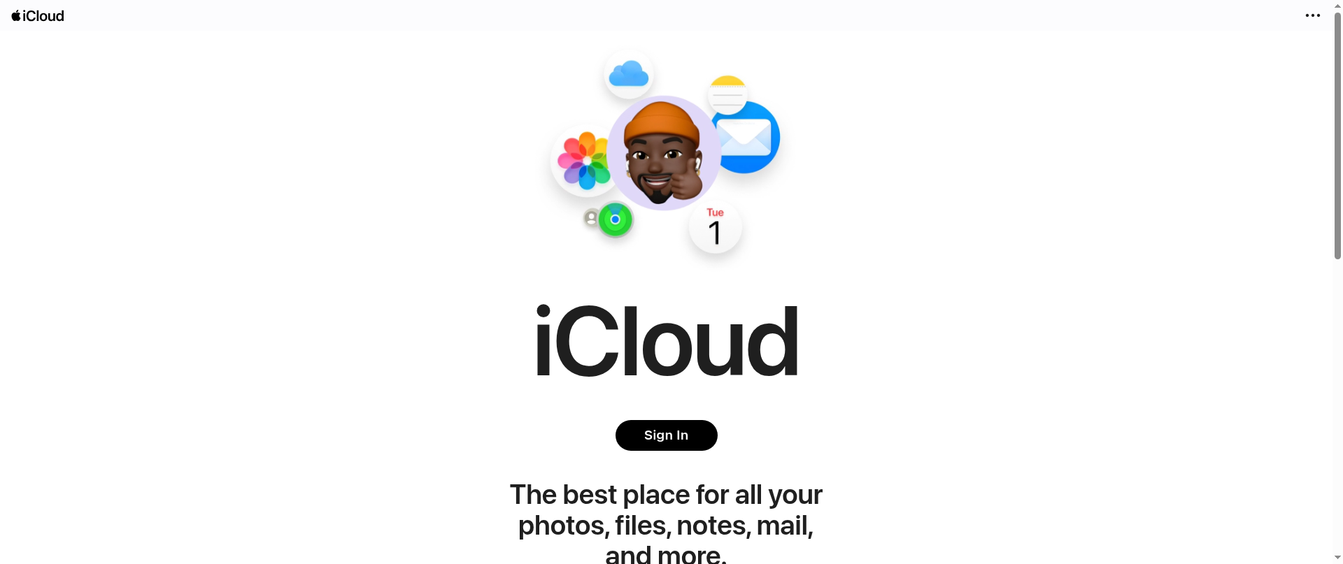 Screenshot of icloudfindermap.help