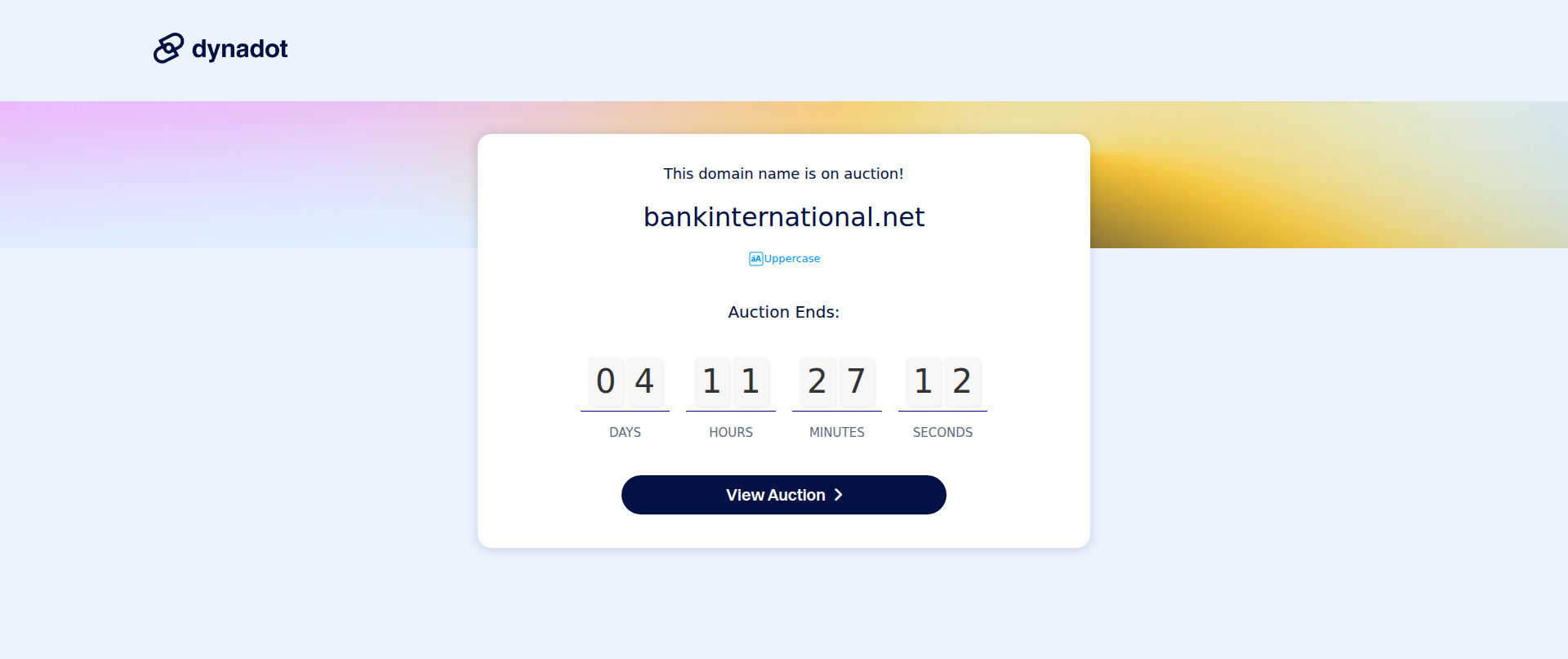 Screenshot of bankinternational.net
