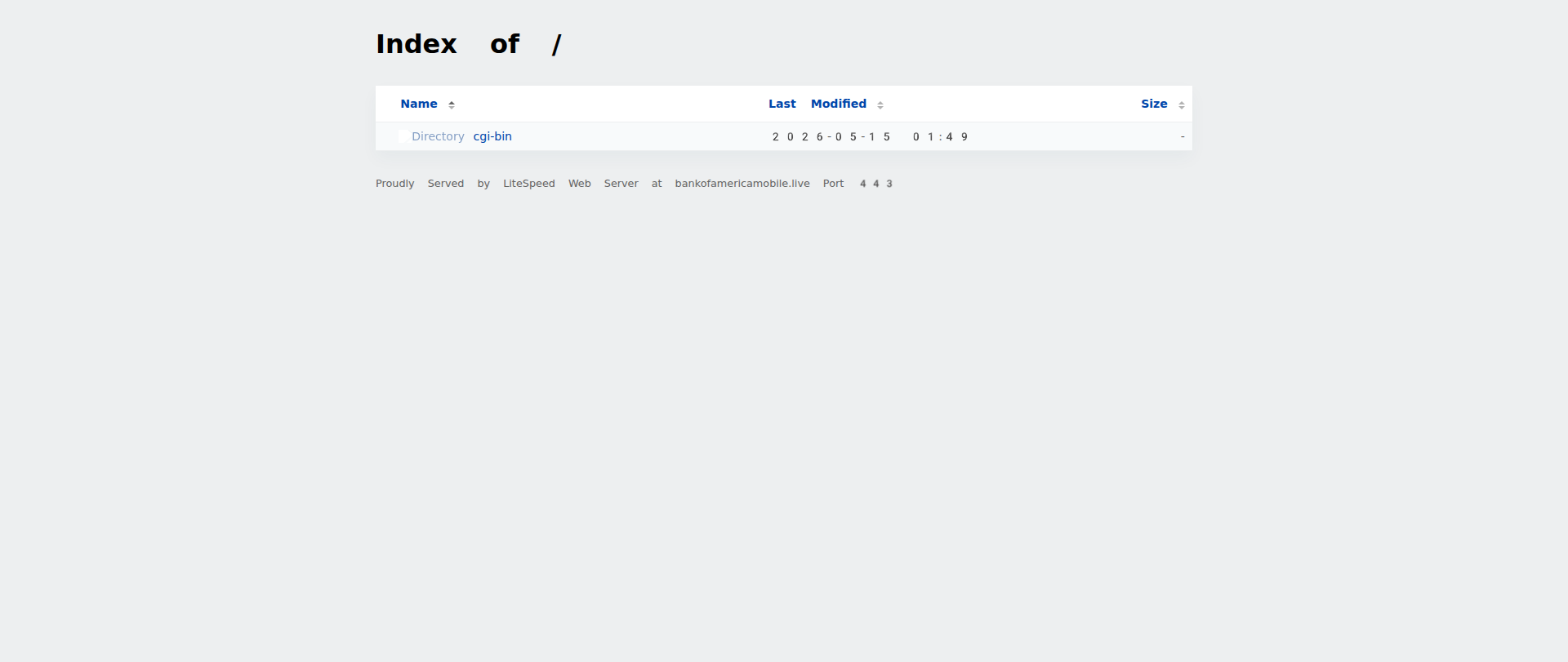 Screenshot of bankofamericamobile.live