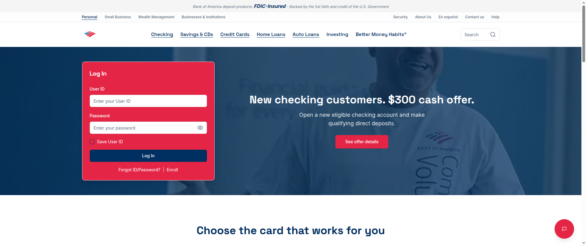 Screenshot of bankofamerica-uscom.vercel.app