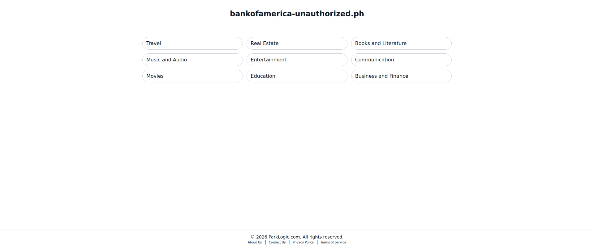 Screenshot of bankofamerica-unauthorized.ph