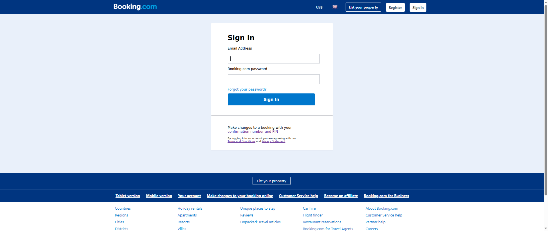Screenshot of barclays-banking.net