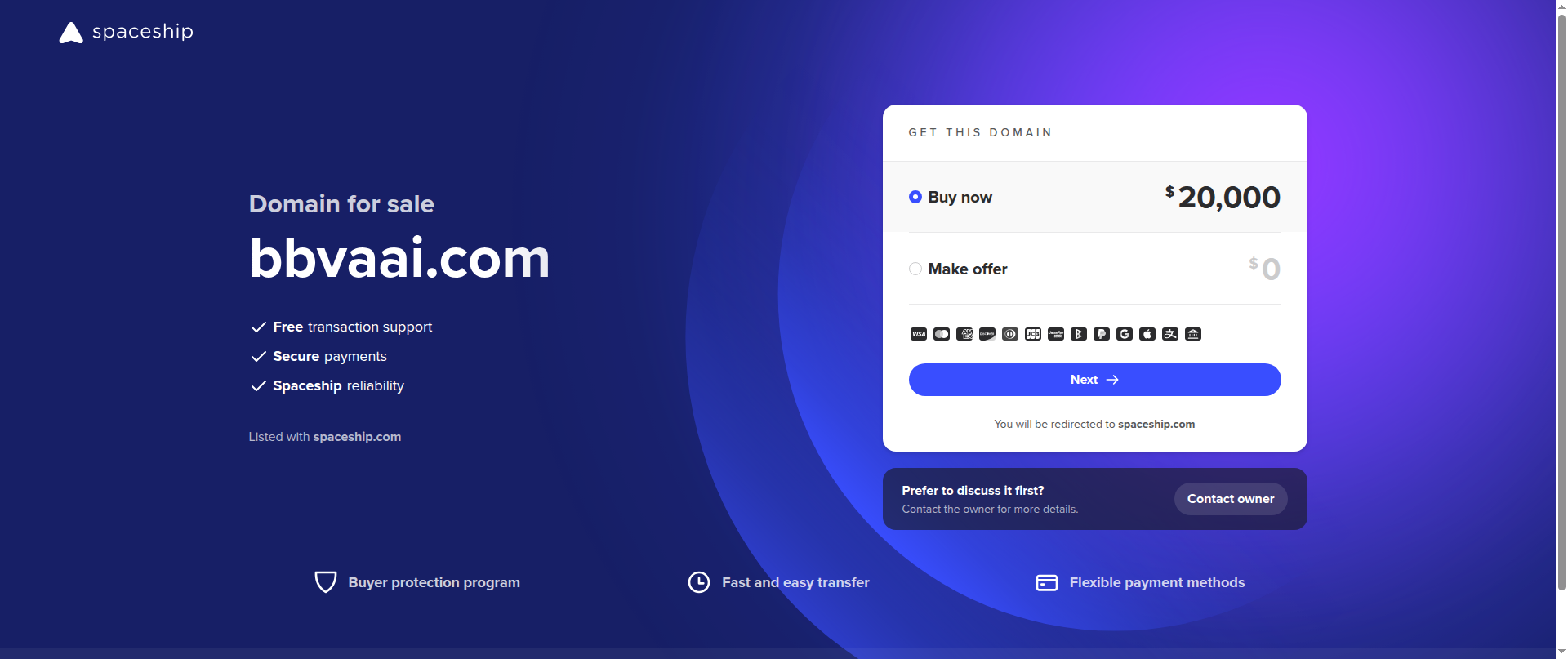 Screenshot of bbvaai.com
