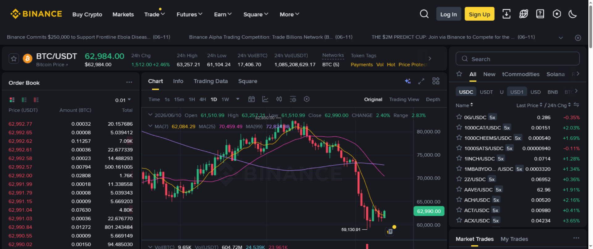 Screenshot of app-binance.github.io