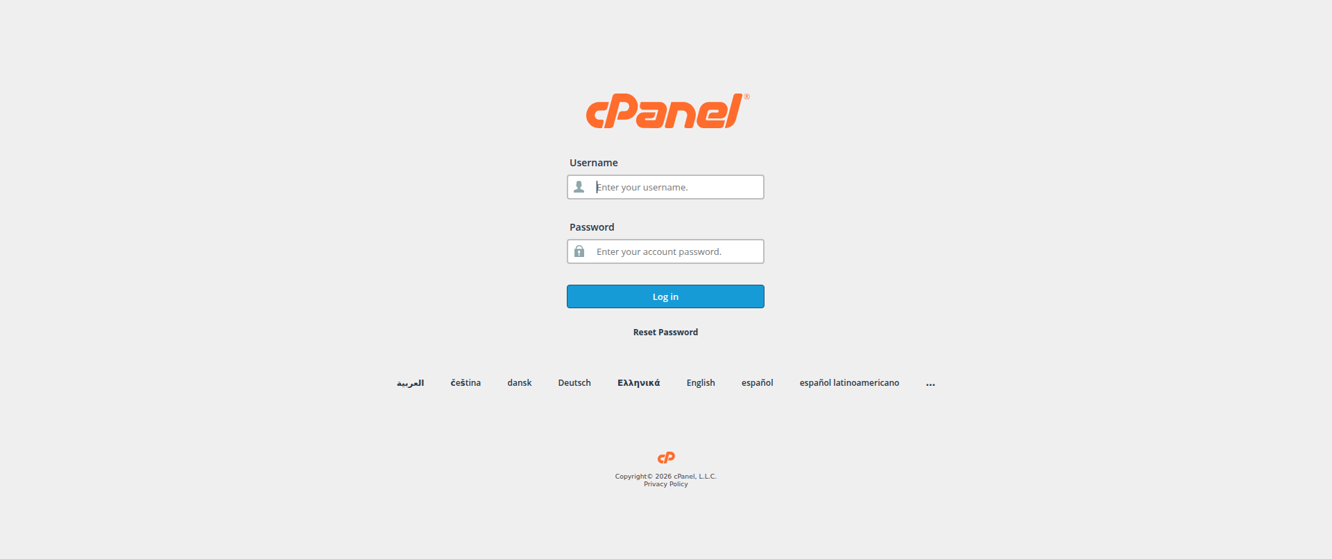 Screenshot of cpanel.binance-mail.click