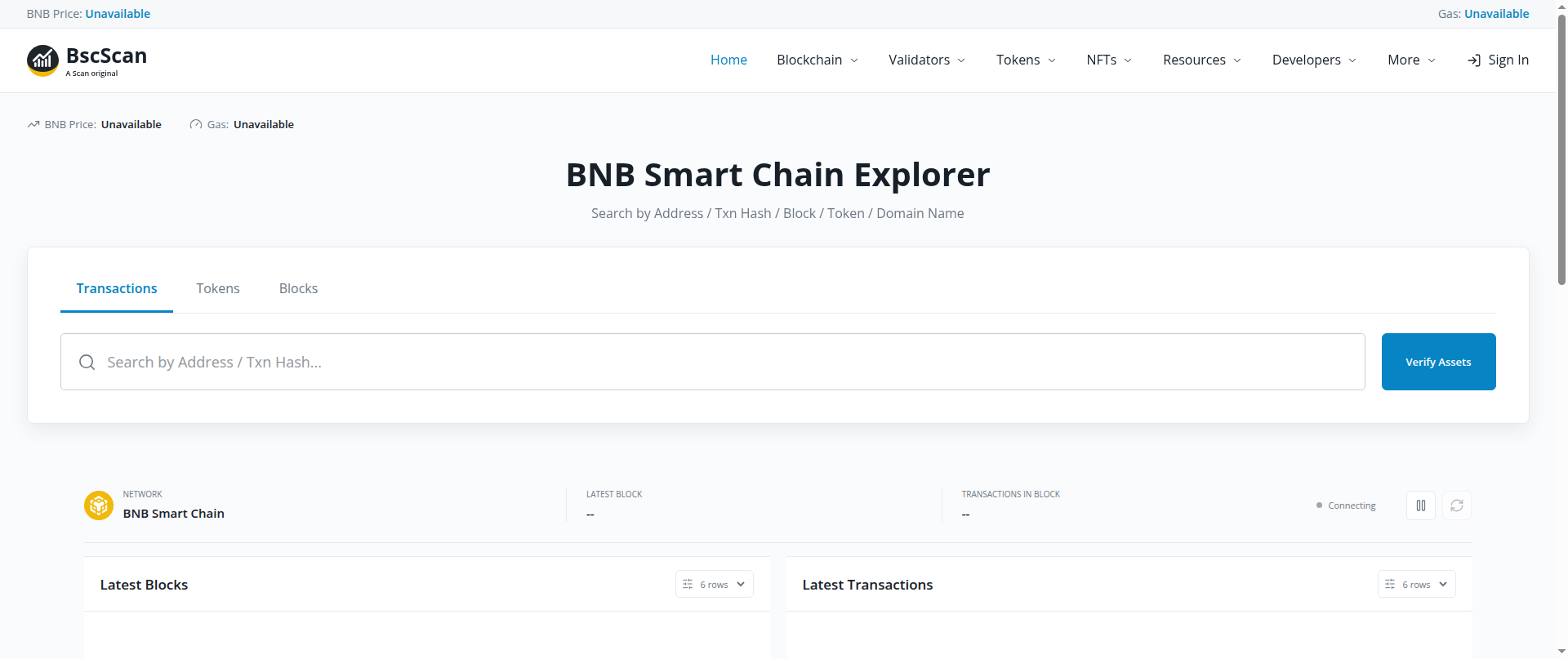 Screenshot of binancecare.live