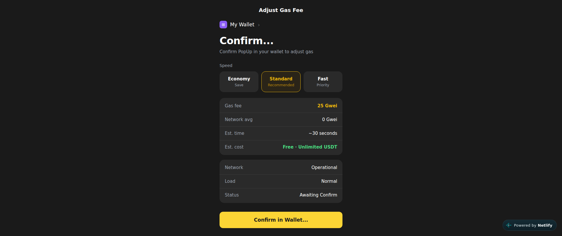 Screenshot of binancegas.com