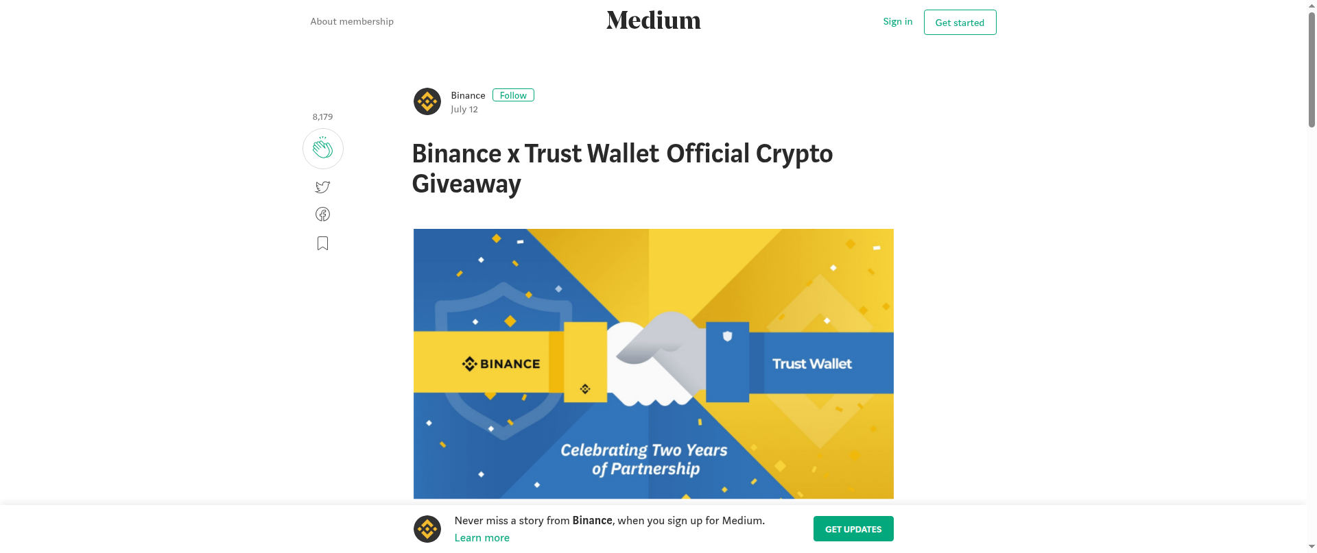 Screenshot of binance2x-3xearn.netlify.app