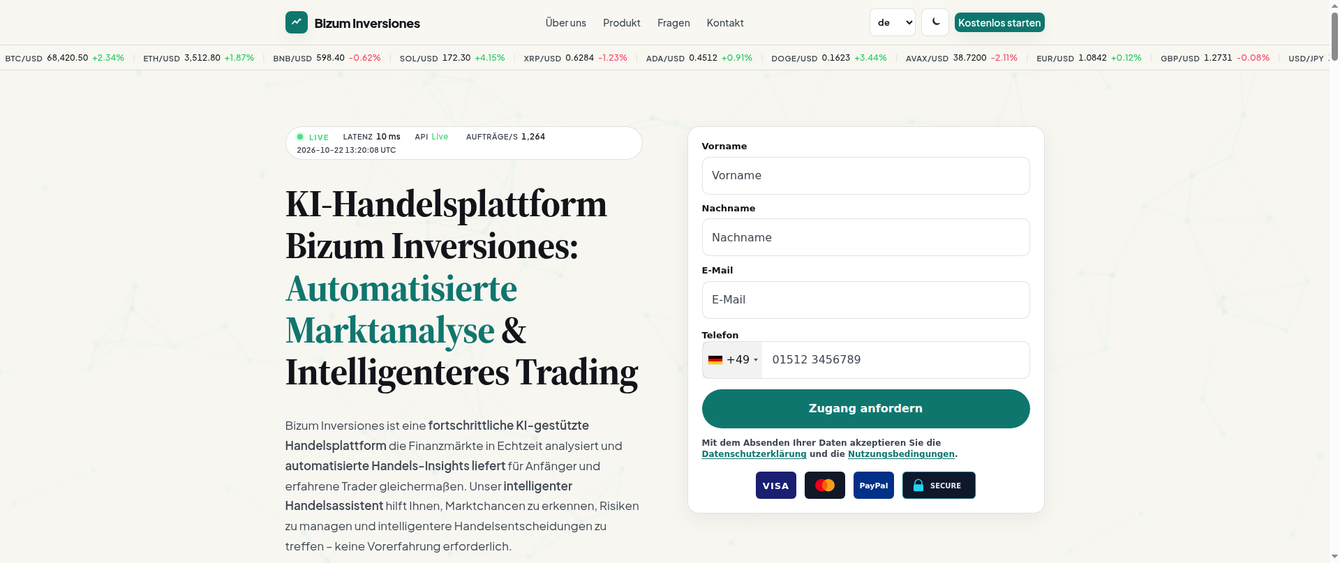 Screenshot of bizum-inversiones.cfd