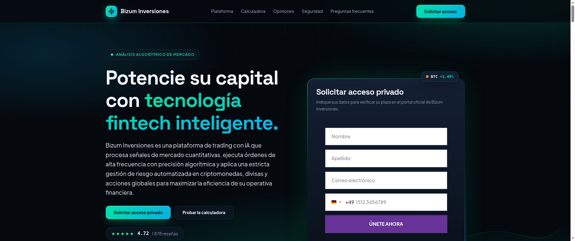 Screenshot of bizum-inversiones.site