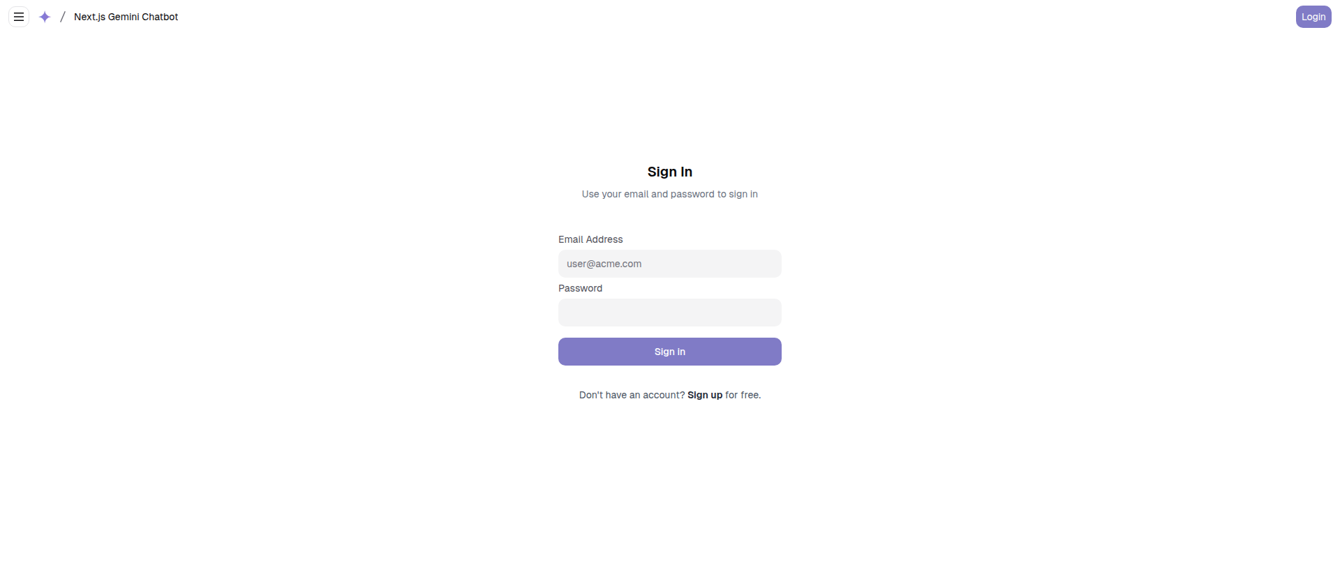 Screenshot of gemini.chatgpt-use.com