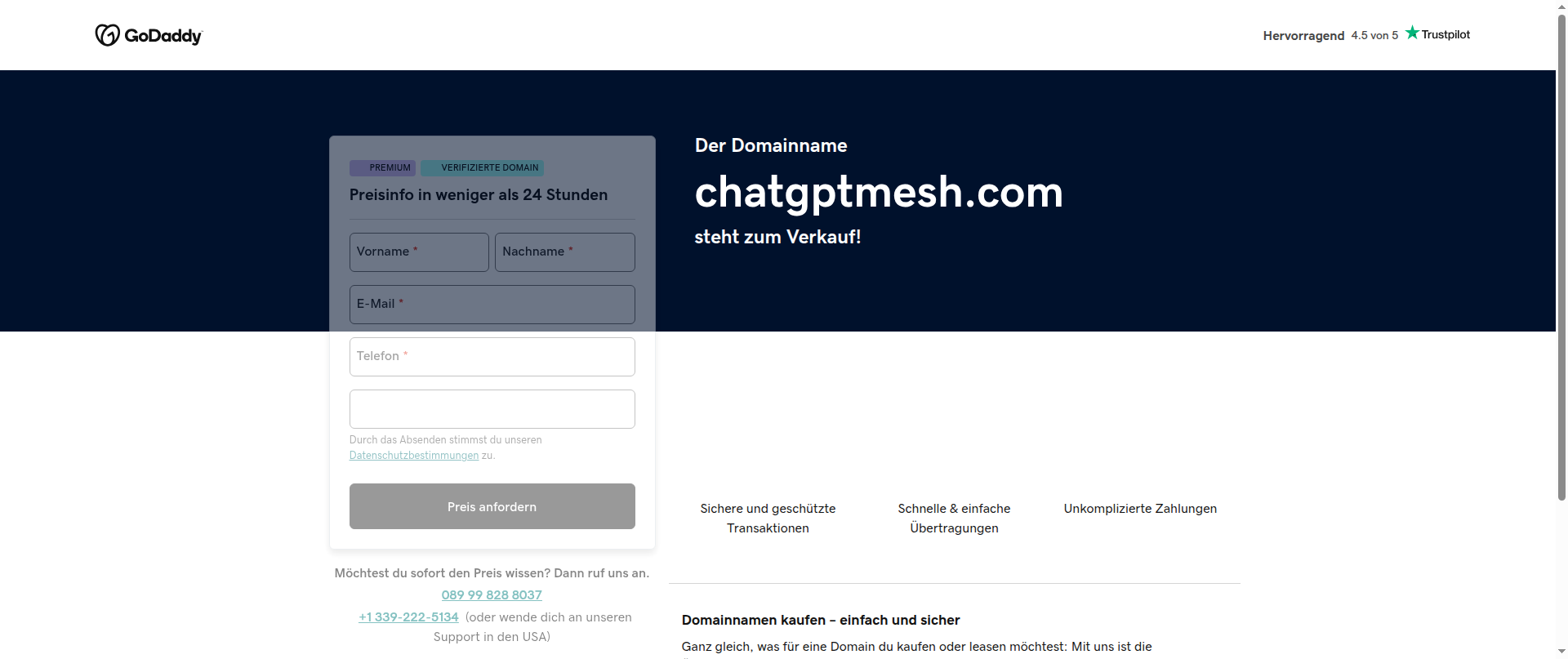 Screenshot of chatgptmesh.com
