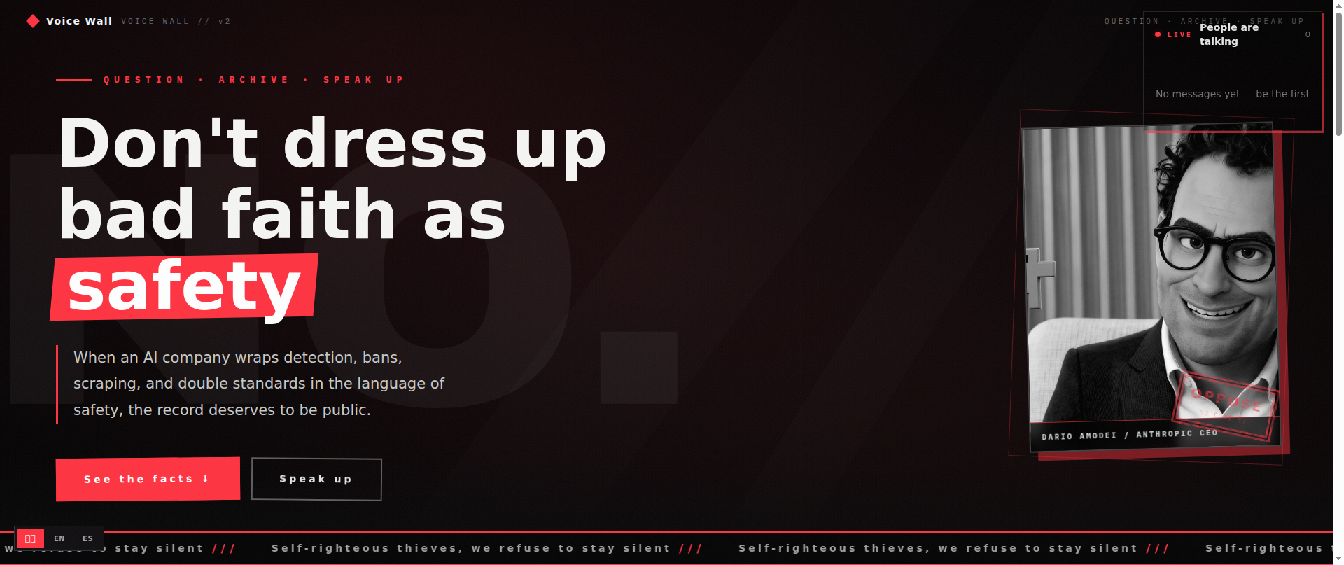 Screenshot of anti-anthropic.com