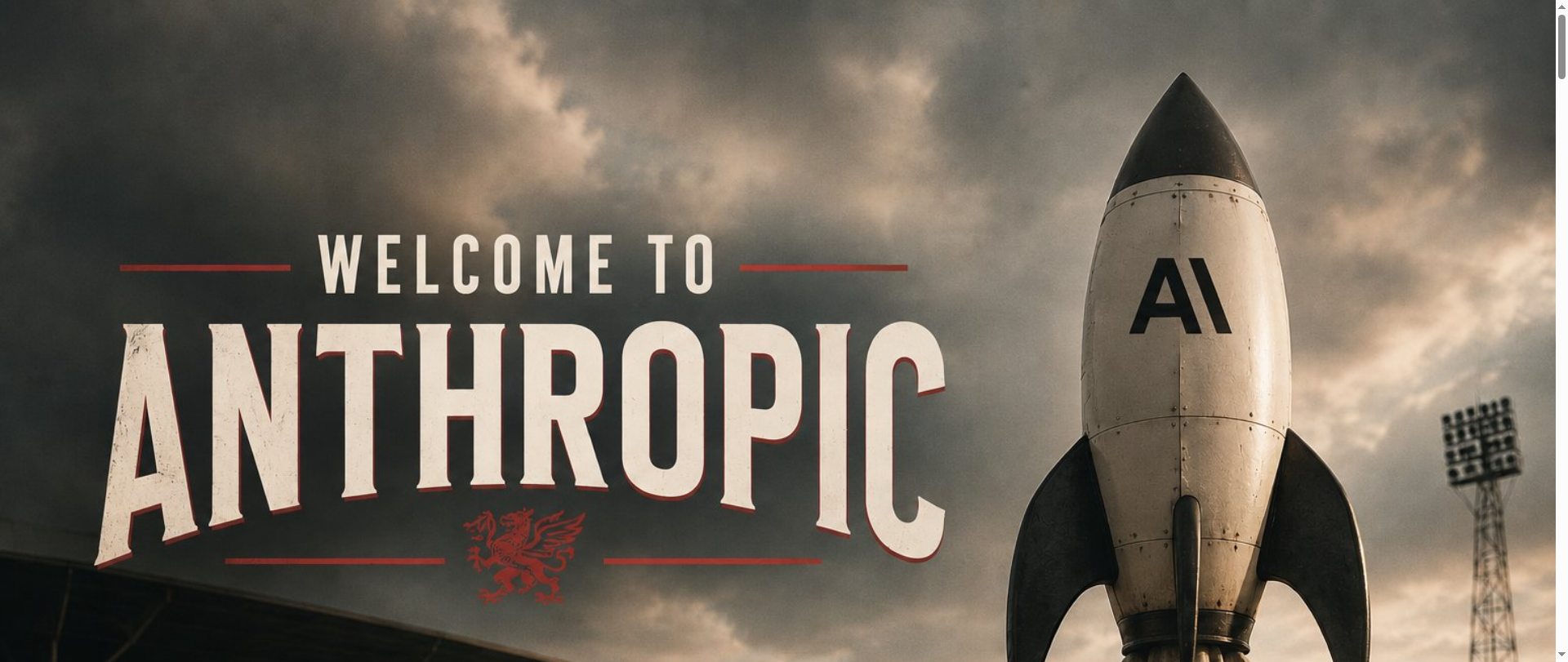 Screenshot of welcometoanthropic.com